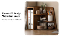 Corner storage rack Space Saving Storage Rack Sturdy Construction for home dwellers