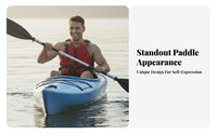 Double-Bladed Kayak Paddle Reinforced Portable Kayak Paddle Split Shaft Boat Oar Buoyant Design Aquatic Activities Equipment