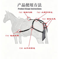 Waterproof Horse Manure Bag, Large Capacity Equestrian Waste Collector