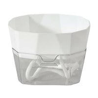 Soilless-Growing Bulb Vase 2-Layer Design Bulb Forcing Pot Gardening Supply for Plant Lovers, Indoor, Office