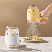Moisture-Proof Press Type Seasoning Dispenser Precise Measurement Press-Type Seasoning Dispenser Single-Hand Operation for Elderly