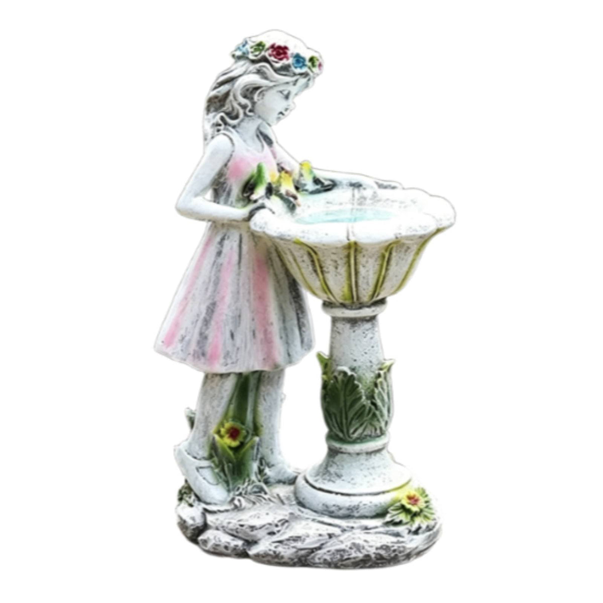 Flower Fairy Garden Light Auto On/deactivated Fairy Garden Light for Patio