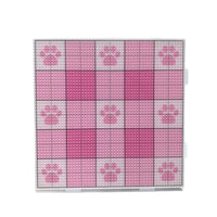 粉色猫爪拼豆板长钉画线款52钉可拼接2.6mm拼豆板手工益智耐高温
