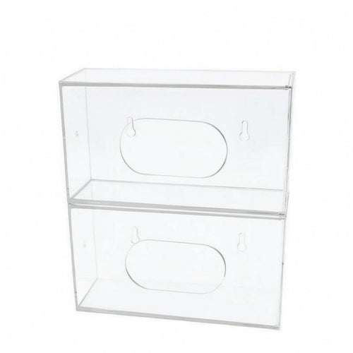 2 Pieces Wall Mounted Storage Box Hanging Keyholes