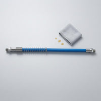 Pressure Infusion Nozzle Metal Body Outdoor Cleaning Tool Slim Cylindrical
