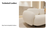 3-Seater Office Sofa Luxury Design curved Couch Modern design Commercial Furniture for Clients, Interior Designers, spa, Waiting Room, Lobby