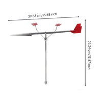 Yacht Wind Direction Indicator Highly Visible Marine Wind Direction Indicator Day and Night Visibility Boating Equipment for Sailors