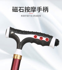 手杖凳 带灯手杖 磁疗 拐杖椅铝合金拐杖厂家拐杖凳带椅子老人用