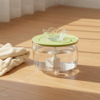 Pet Water Drinking Station USB-Powered Cat Water Drinking Station Transparent for Cats, Small Pets, Tabletop, Countertop