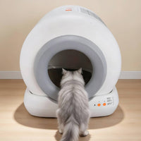 Fully Enclosed Automatic Litter Box App Control Smart Cat Litter Box Anti-Leakage for Home, Apartments