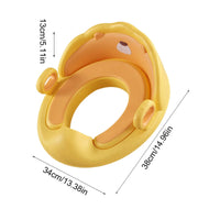 Toddler Toilet Seat Splash Guard Kids Toilet Seat Space Saving for Toddlers