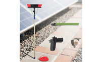 Water-Fed Pole System High-Reach Water-Fed Brush Adjustable for Homeowners
