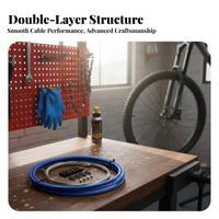Cycle Brake Wire and Housing Set Wear Withstand Ant Bike Brake and Gear Selector Wire Kit Universal Bike Drive Line Long-Lasting