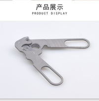 不锈钢多功能削皮刀 快速更换球杆皮头的切剪刀 专业的Cue提示剪