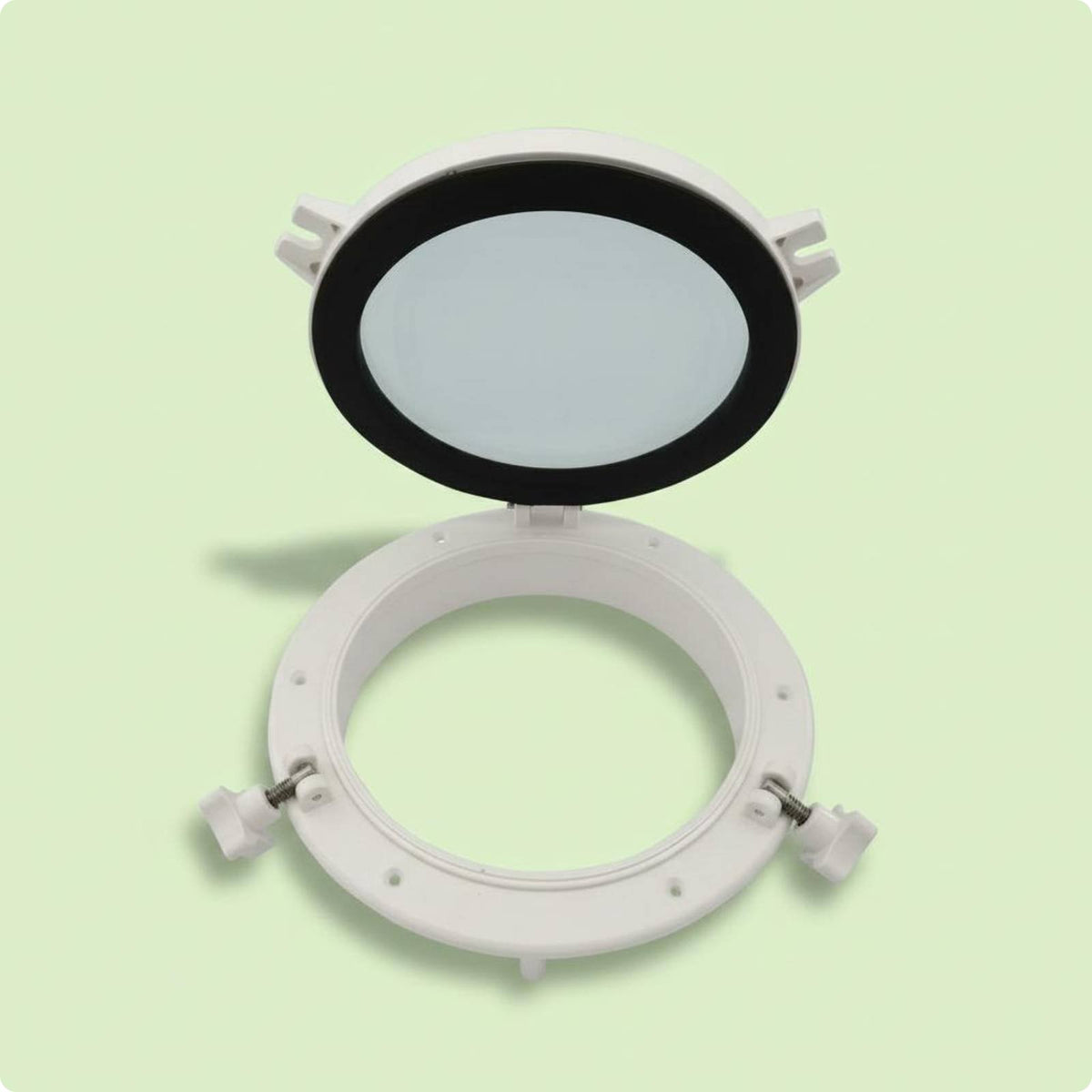 Round Boat Porthole Tempered Glass Porthole Window ABS Anti-Aging Shell