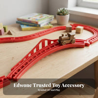 Interlocking Curved Ramp Track Plastic Arched Track Extension