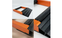 Motorcycle Roller Stand Non-Slip Motorcycle Wheel Cleaning Simple to Operate to Use for Bikers, Home Garage