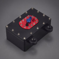 RC Equipment Box with Bolted Lid Electronics Box with Mounting Holes Rectangular RC Scale Energy Tank for Hobbyists