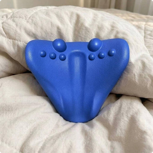 Cervical Massage Pillow Relief PU Foam Neck Portable