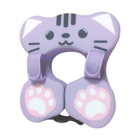 Underarm Baby Buoy Violet Cat-Shaped Swim Band Easy Storage for Babies, Infants