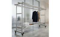 Heavy Duty Clothes Drying Rack Sturdy Folding Drying Rack Long-Lasting Smooth for Balcony