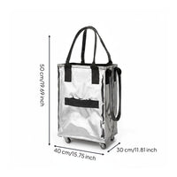 Folding Trolley Bag Large Capacity Foldable Luggage Carrier Heavy Duty