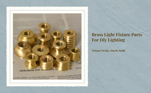 Adjustable brass floor lamp