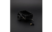 RC Utility Trailer No Damage Install Miniature Tow Trailer Personalized Decoration Model Vehicle Accessory for Display