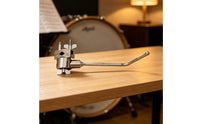 Adjustable Drum Accessory Clamp with Knurled Rod Sturdy Percussion Clamp with Mounting Hardware Universal Sturdy for Drummers, Percussionists, Recording Studio
