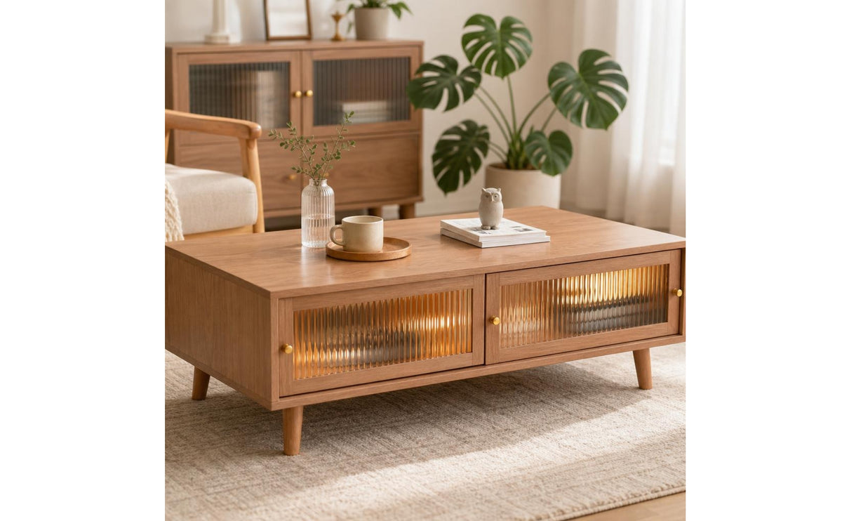 Storage Cabinet Solid Wood Wooden Cabinet Fully Assembled Furniture for Living Room, Apartment
