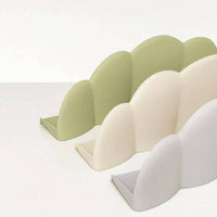 Silicone Sink Splash Guard Odorless Puffy Shaped Water Barrier for Bathroom
