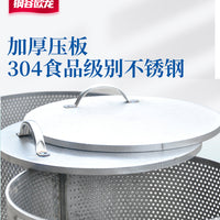 不锈钢压榨机千斤顶榨汁机榨汁分离榨油机黄酒橙子柠檬手摇榨汁机