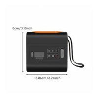 Paddle Board Pump Multiple Nozzles Inflation Deflation Pump for Camping