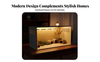 Syrian Hamster Villa Sturdy and Long-Lasting Wooden Hamster Enclosure Well