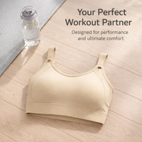 Sports Bras Women High Impact with Adjustable Straps for Running and Gym, Full Coverage for Plus Size up to 4XL, Molded Cup Design