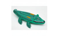 Crocodile Floating Pool Inflatable Stable Crocodile Pool Toy Inflatable Inflatable with Handles Soft Elastic for Children, Beach