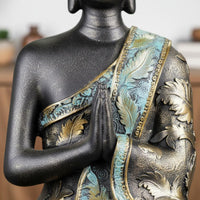 Southeast Asian Buddha Ornament Meditation Inspired for Entryway, Living Room