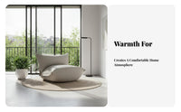 Asymmetrical Upholstered Armchair Nordic Aesthetic Lounge Chair Statement Piece Ergonomic Comfort for Readers, Homeowners