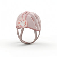 Cushioned Head Protection Cap with Chin Strap Breathable Baby Safety Helmet with Adjustable Straps Lightweight Safety Head Protector Comfortable for Babies, Infants, Learning to Walk, Daycare