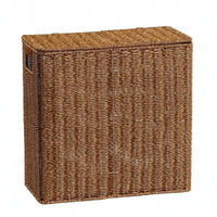 Braided Container Box Handwoven Home Organizer Boho Style