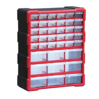 Removable Divider 39-Drawer Cabinet 39-Drawer Organizer Vertical