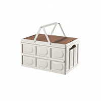 Folding Trunk Box  Car Trunk Storage Box Large Capacity for Outdoor