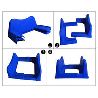 Tire Display Stand for Auto Tires and Wheels, Adjustable and Durable