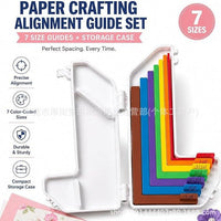 Paper Crafting Alignment Guides Spacing Tool, 3D Printed PLA