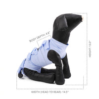Female Cat Recovery Suit with Tie Back Closure, Sleeveless Spay Surgery Suit for Post Surgery Cat Wear, Breathable Anti-Lick Four-Legged Design