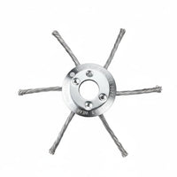 Steel Wire Trimmer Head Rust Removal Universal Brush Blade for Gardeners