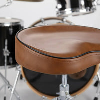 Saddle Drum Throne Thickened Cushion Adjustable Drummer Seat for Percussionists