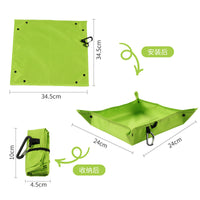 Ultralight Folding Seat Cushion, Waterproof, Converts to Tray