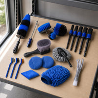 car cleaning brush set