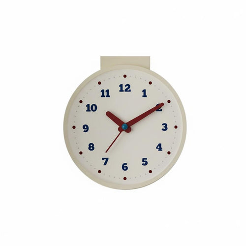 Battery Operated Double-Sided Wall Clock Easy to Read Home Decor Modern Minimalist Design for Office